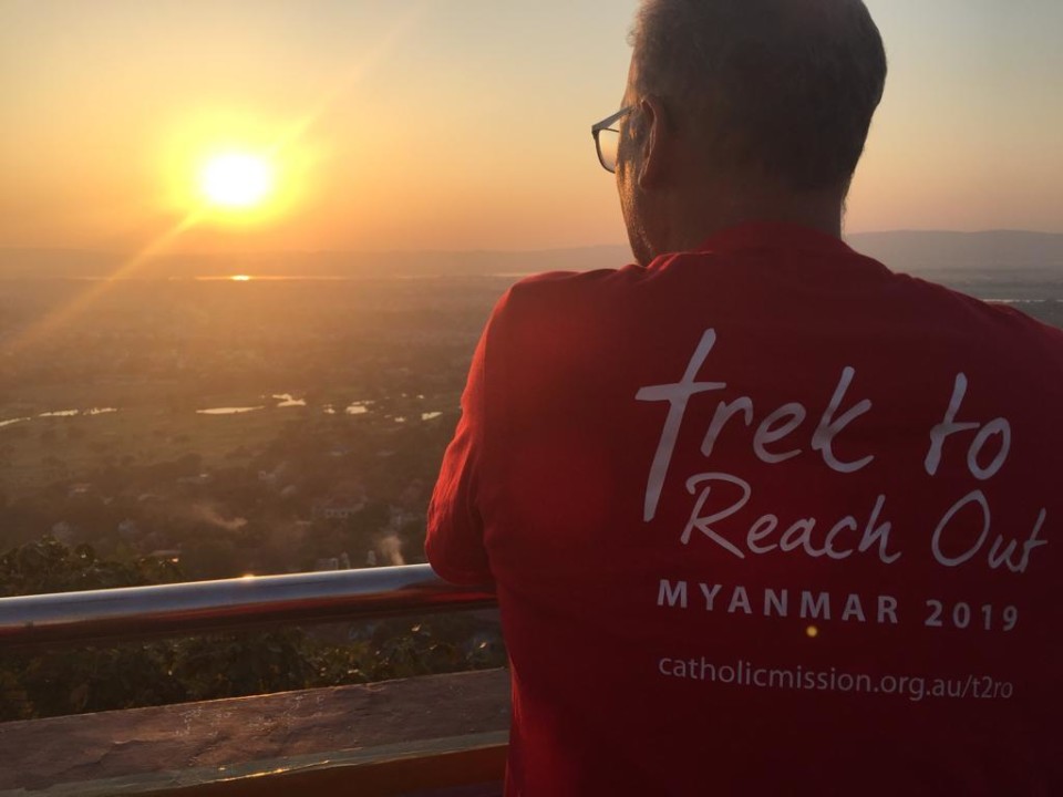 2 Stuart Clark Looks Out From Mandalay Hill